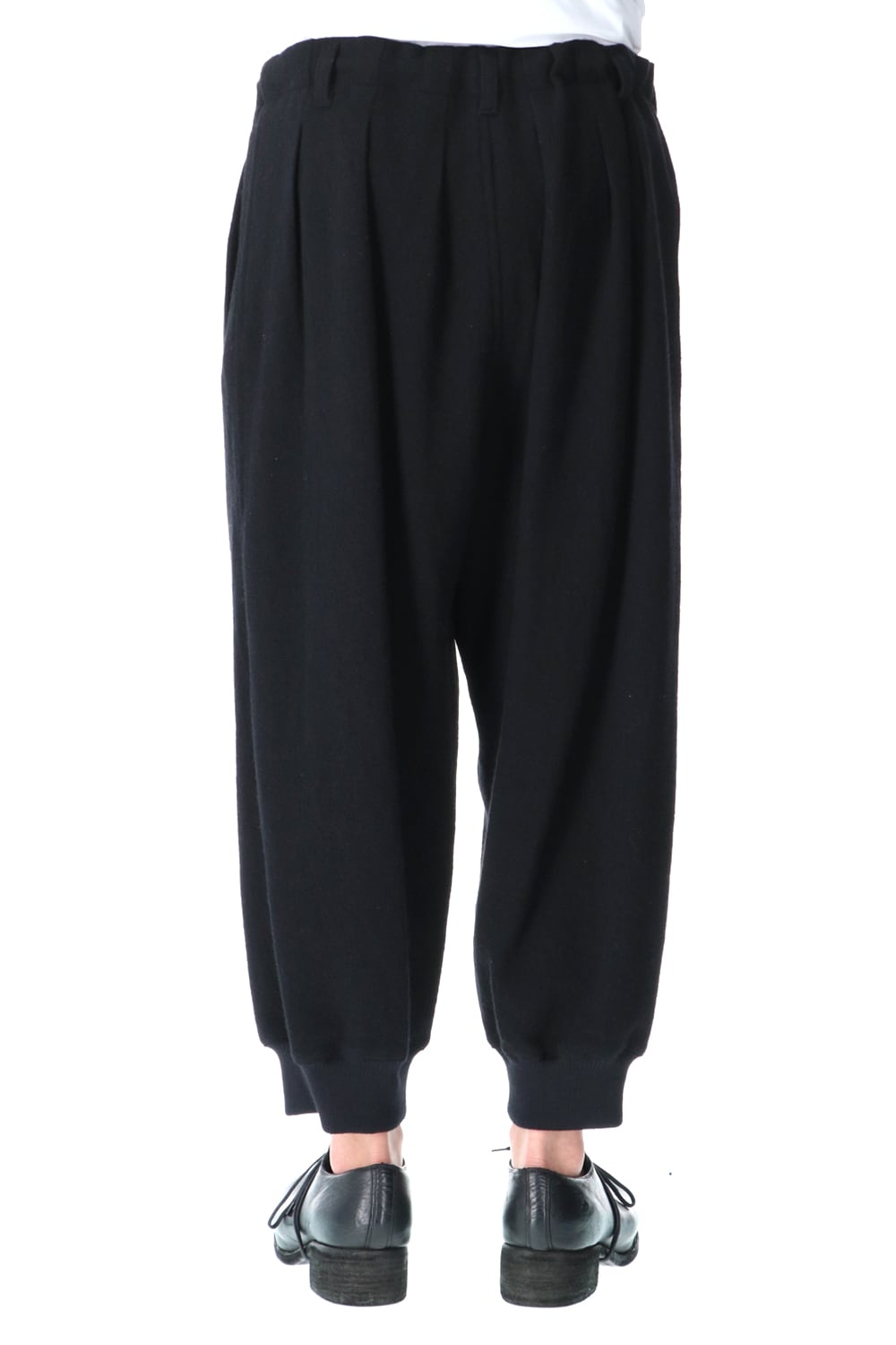 Hem Rib Balloon Pants