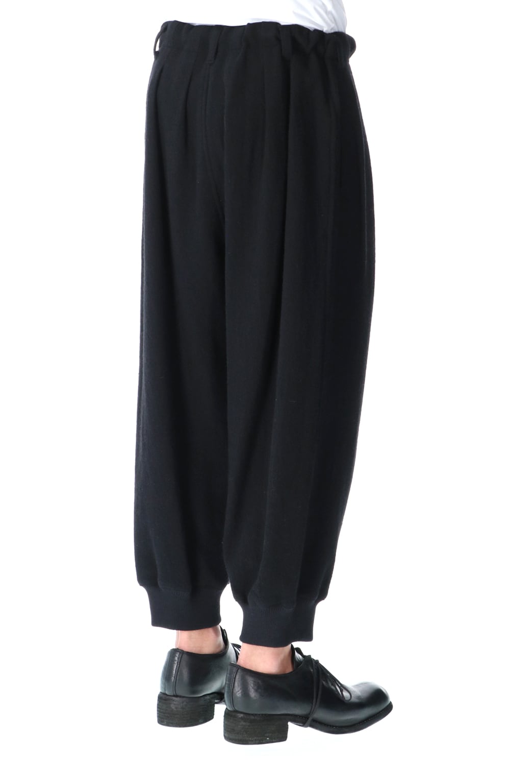 Hem Rib Balloon Pants