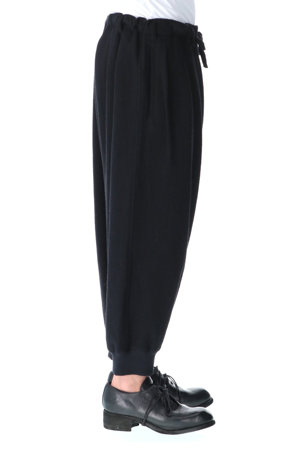 Hem Rib Balloon Pants