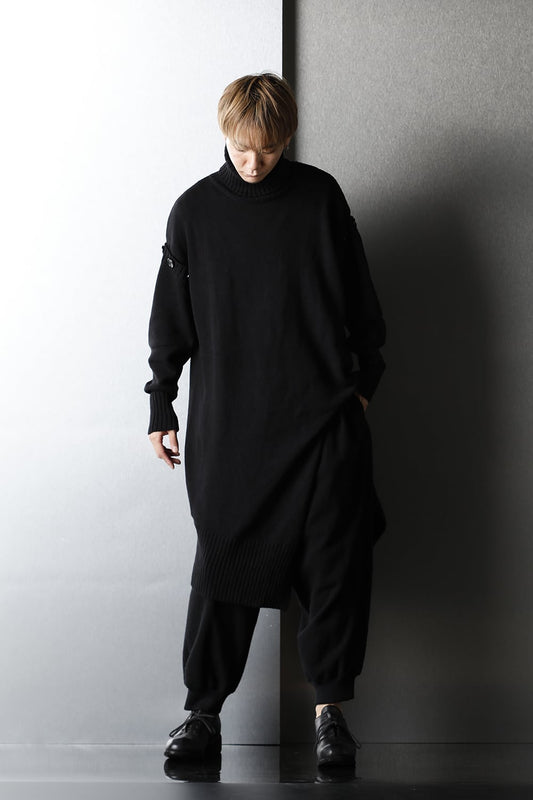 ヘム リブ バルーンパンツ