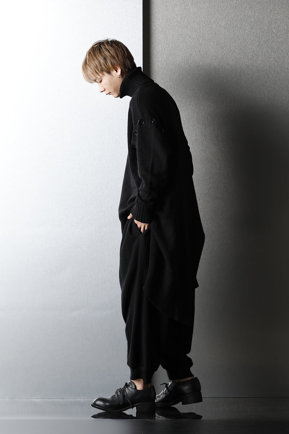 Hem Rib Balloon Pants