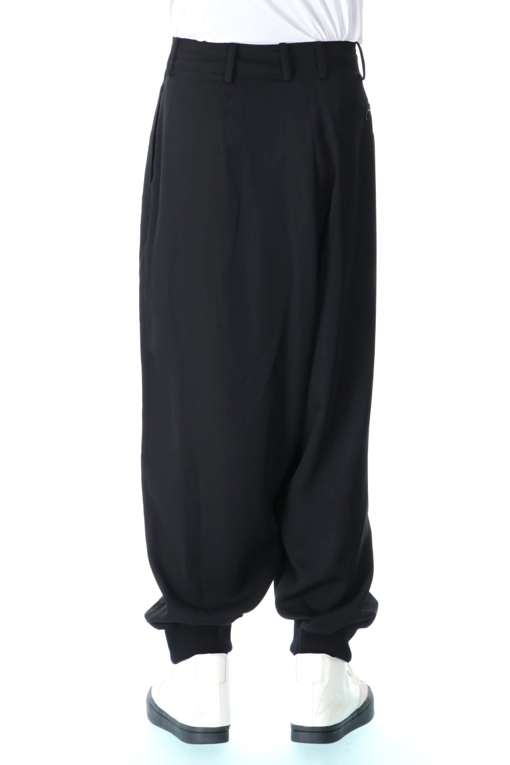 Hem Rib Wrap Sarrouel Pants