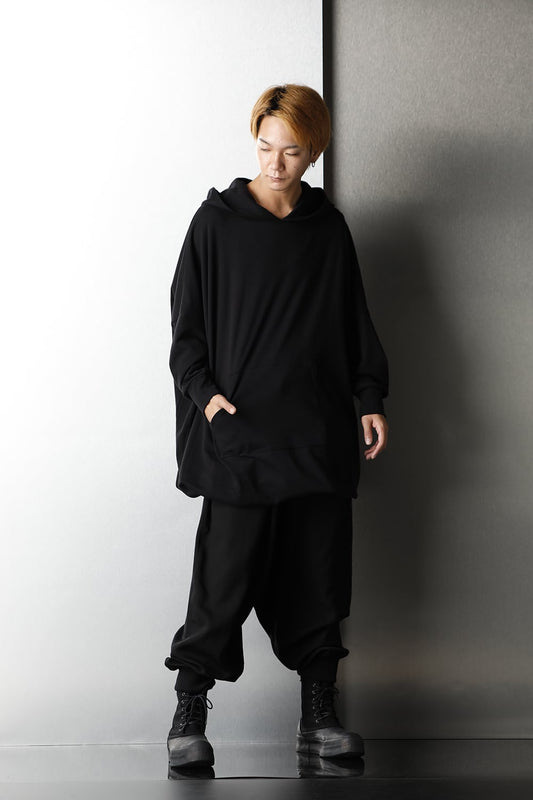 Hem Rib Wrap Sarrouel Pants