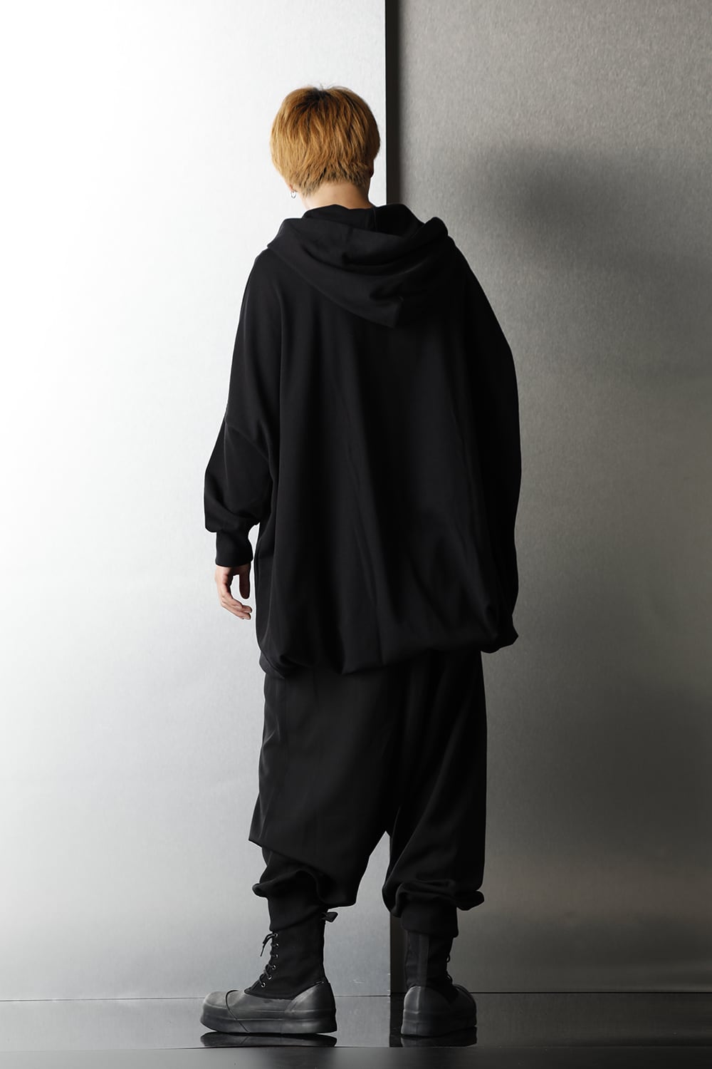 Hem Rib Wrap Sarrouel Pants
