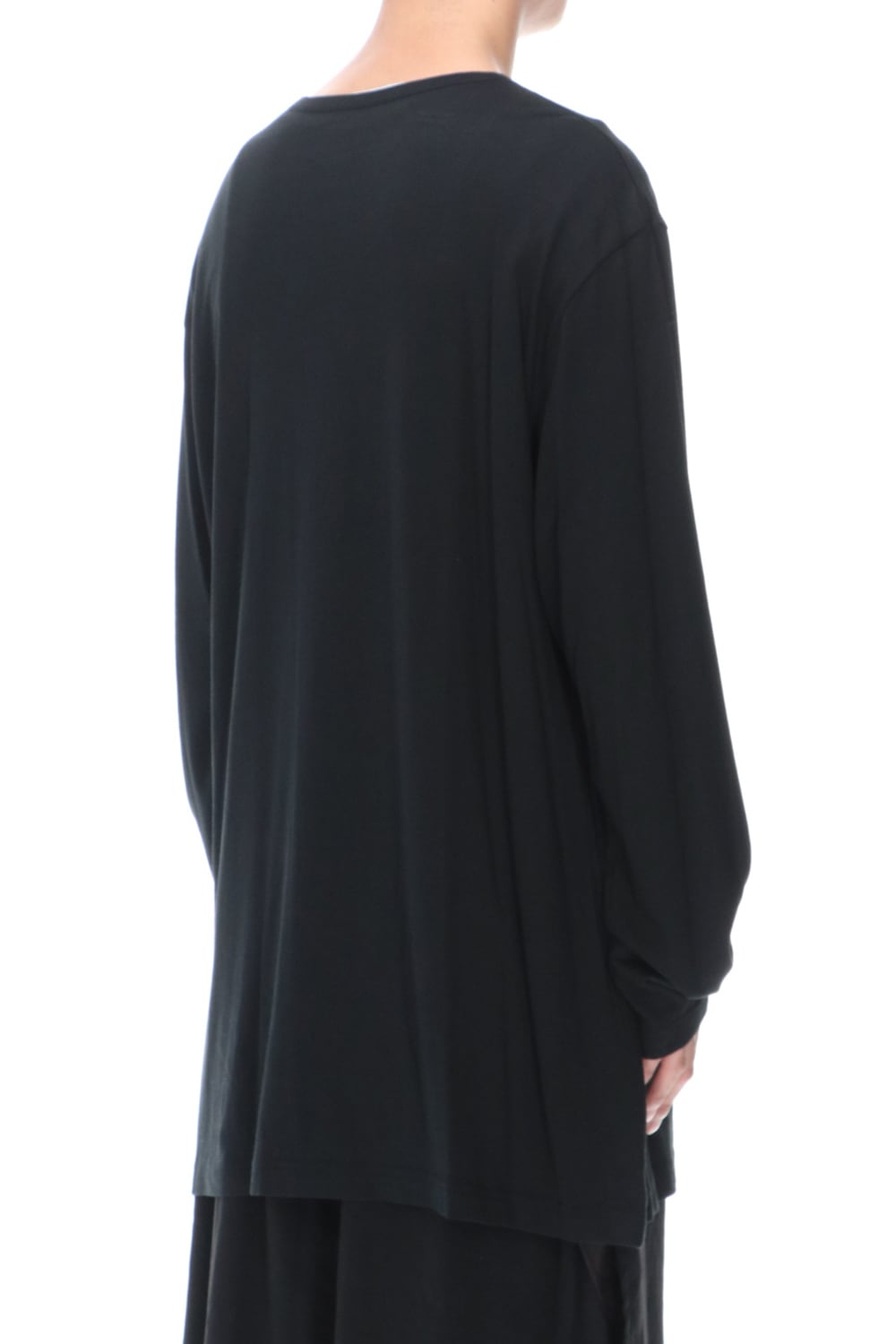 ダブルカラー Tシャツ ロング