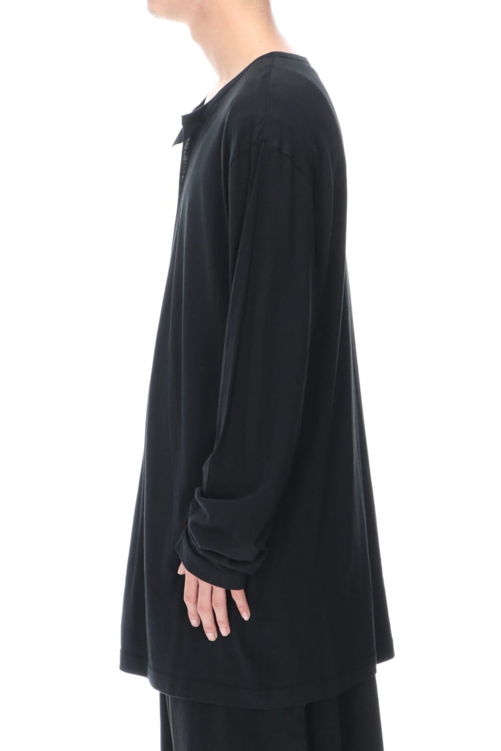 ダブルカラー Tシャツ ロング