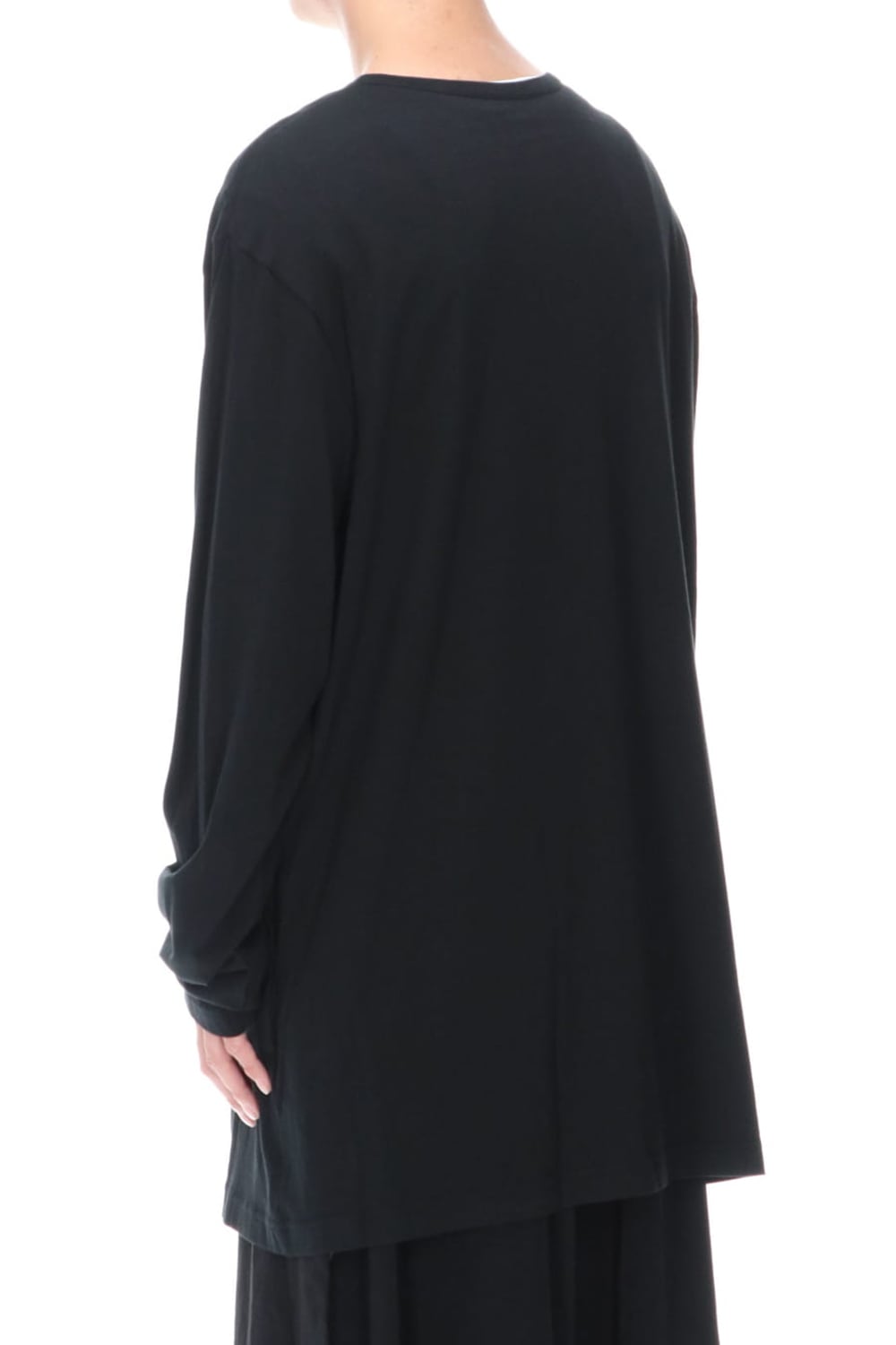 ダブルカラー Tシャツ ロング