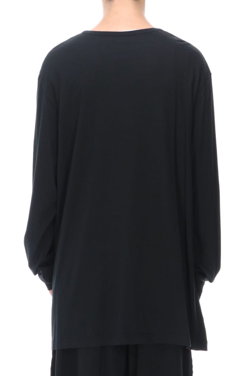 ダブルカラー Tシャツ ロング