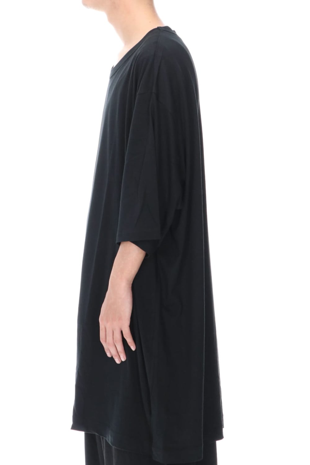 Jumbo cut-sew short Black