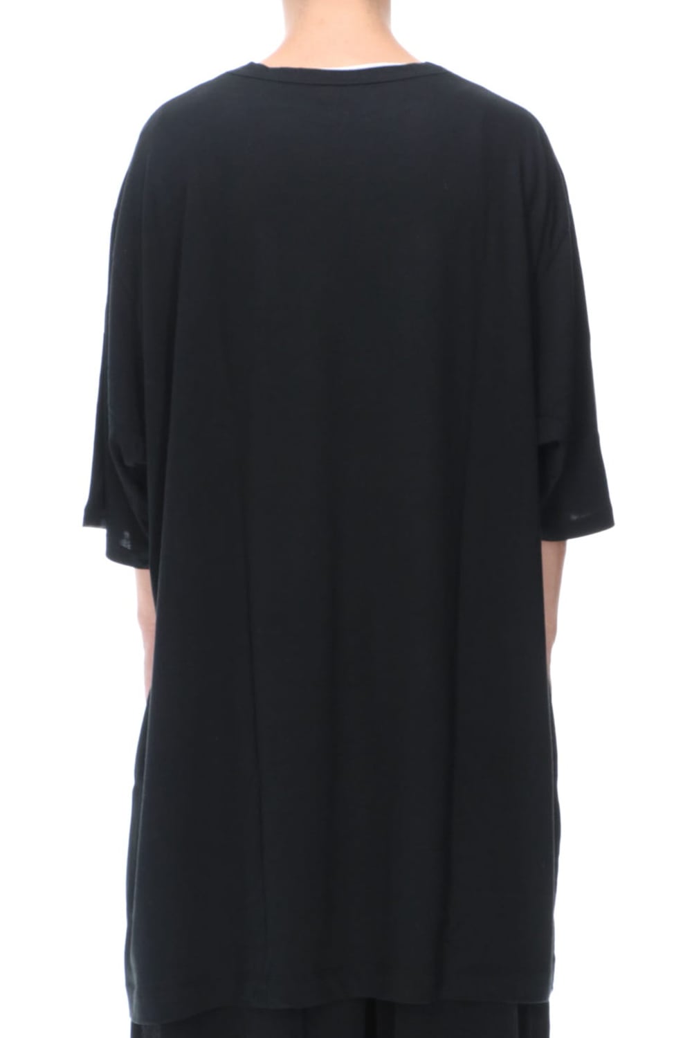 Jumbo cut-sew short Black