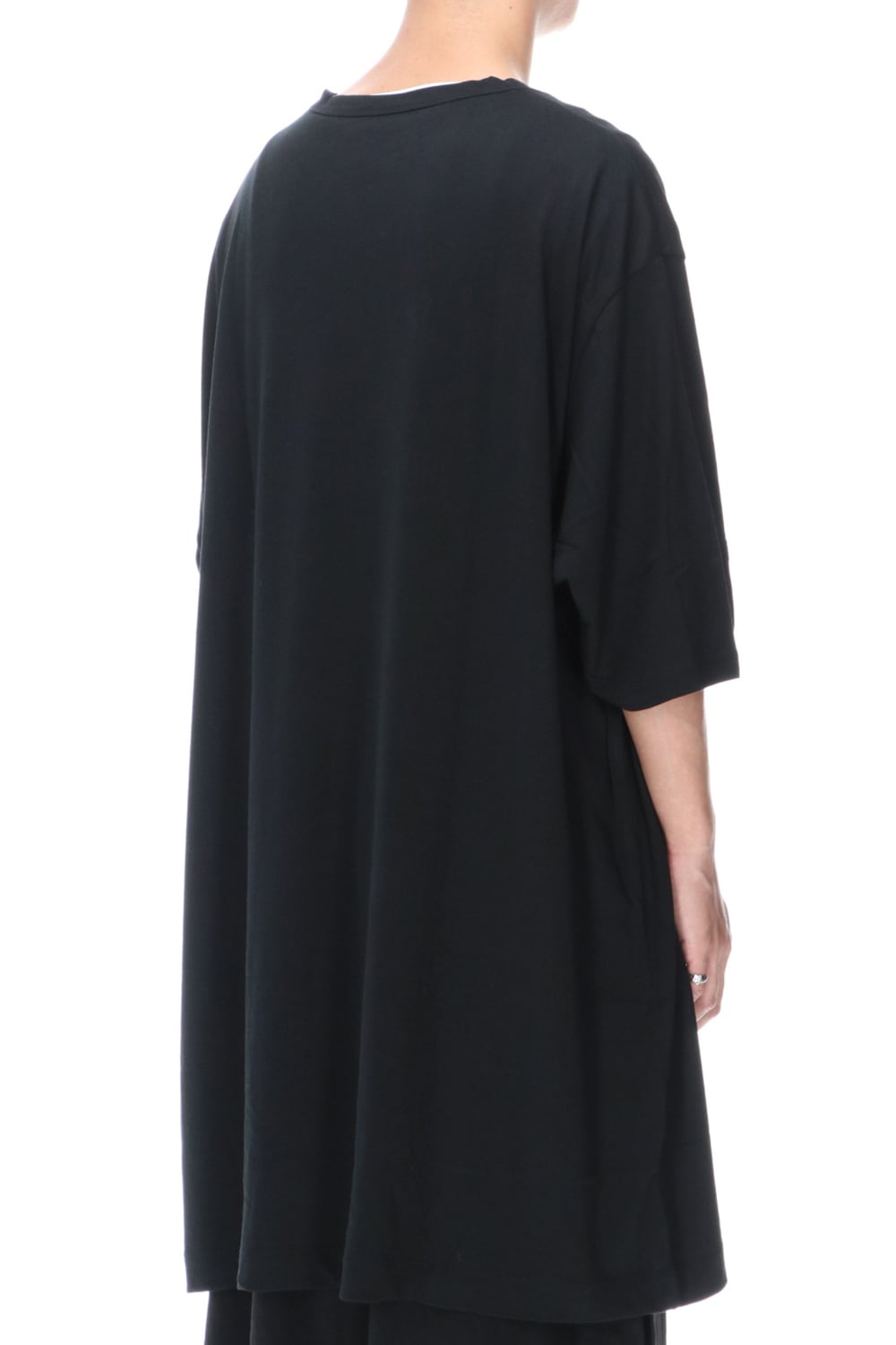 Jumbo cut-sew short Black