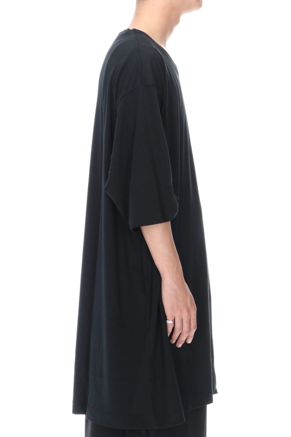 Jumbo cut-sew short Black