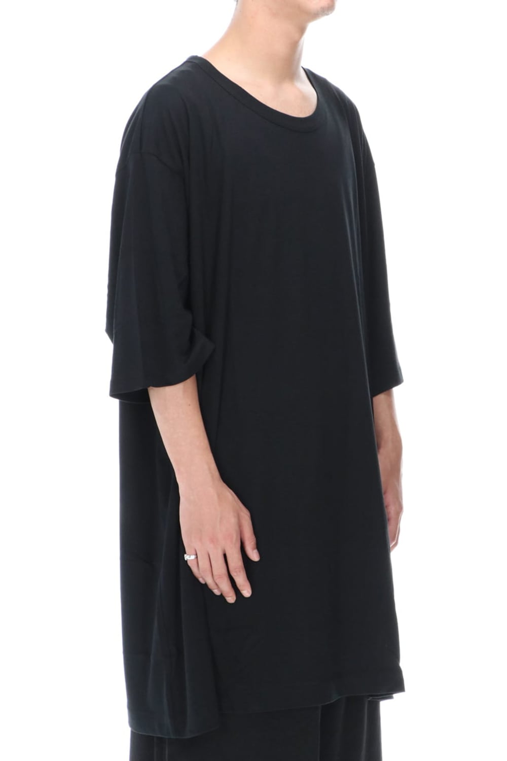 Jumbo cut-sew short Black