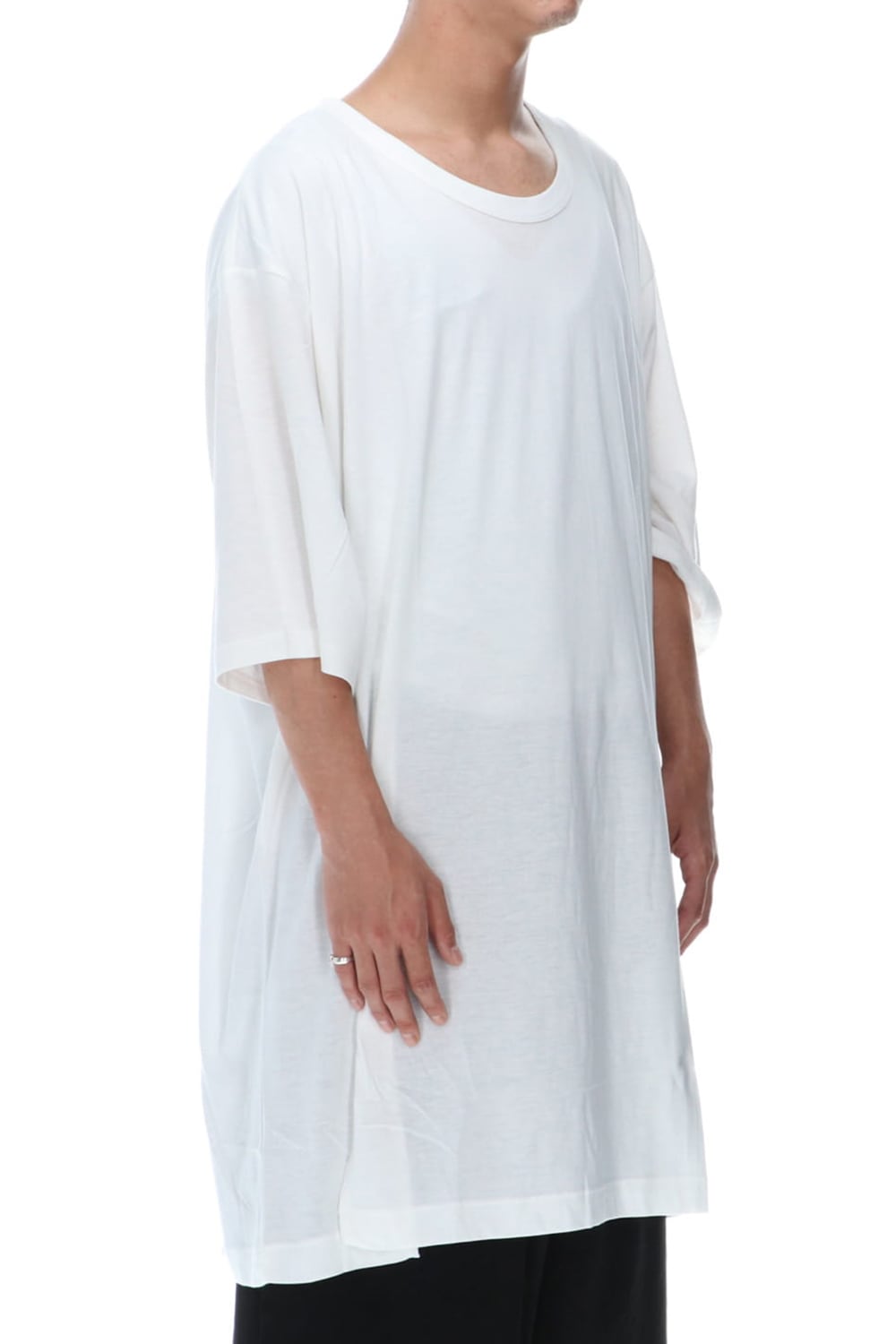 Jumbo cut-sew short White