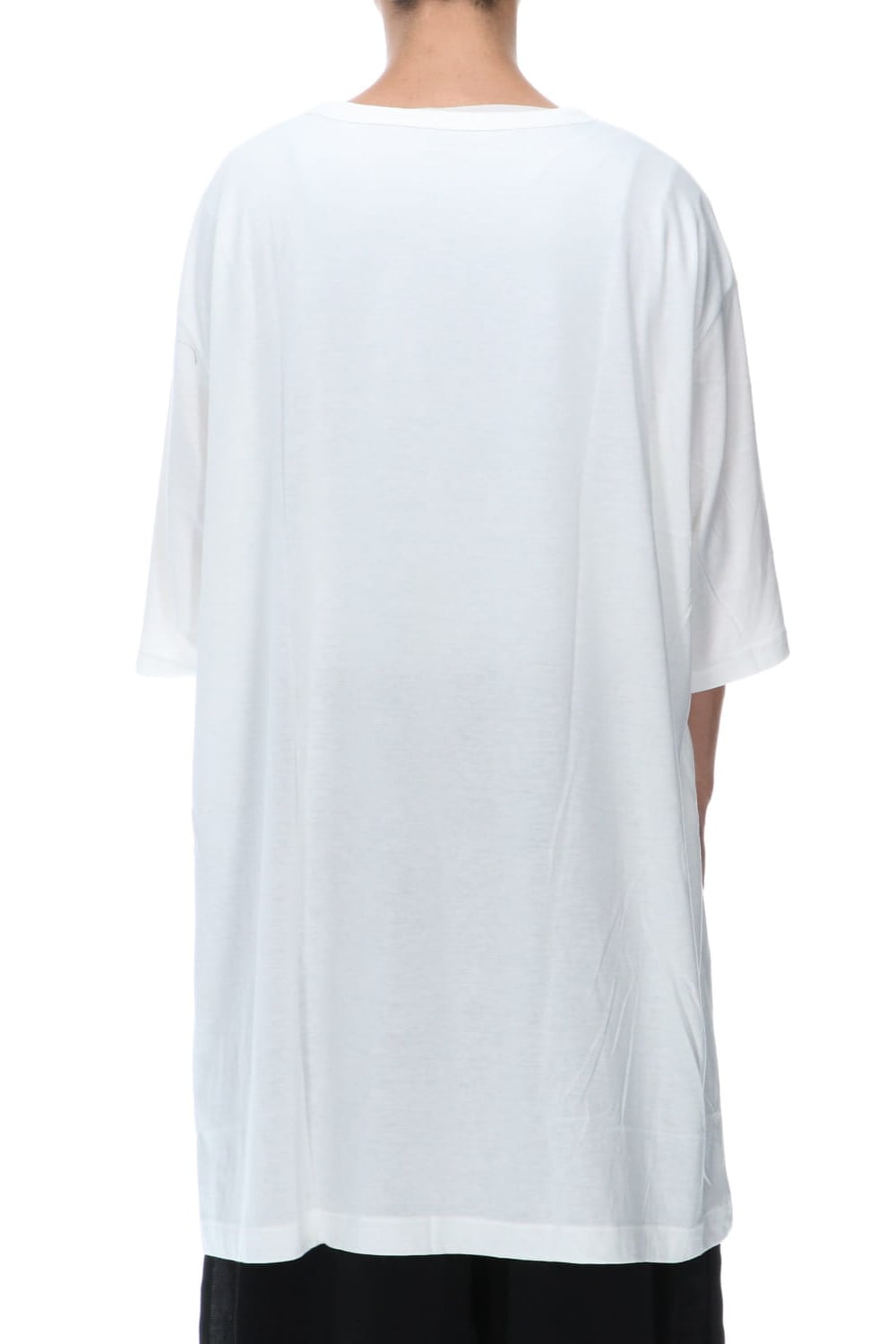 Jumbo cut-sew short White