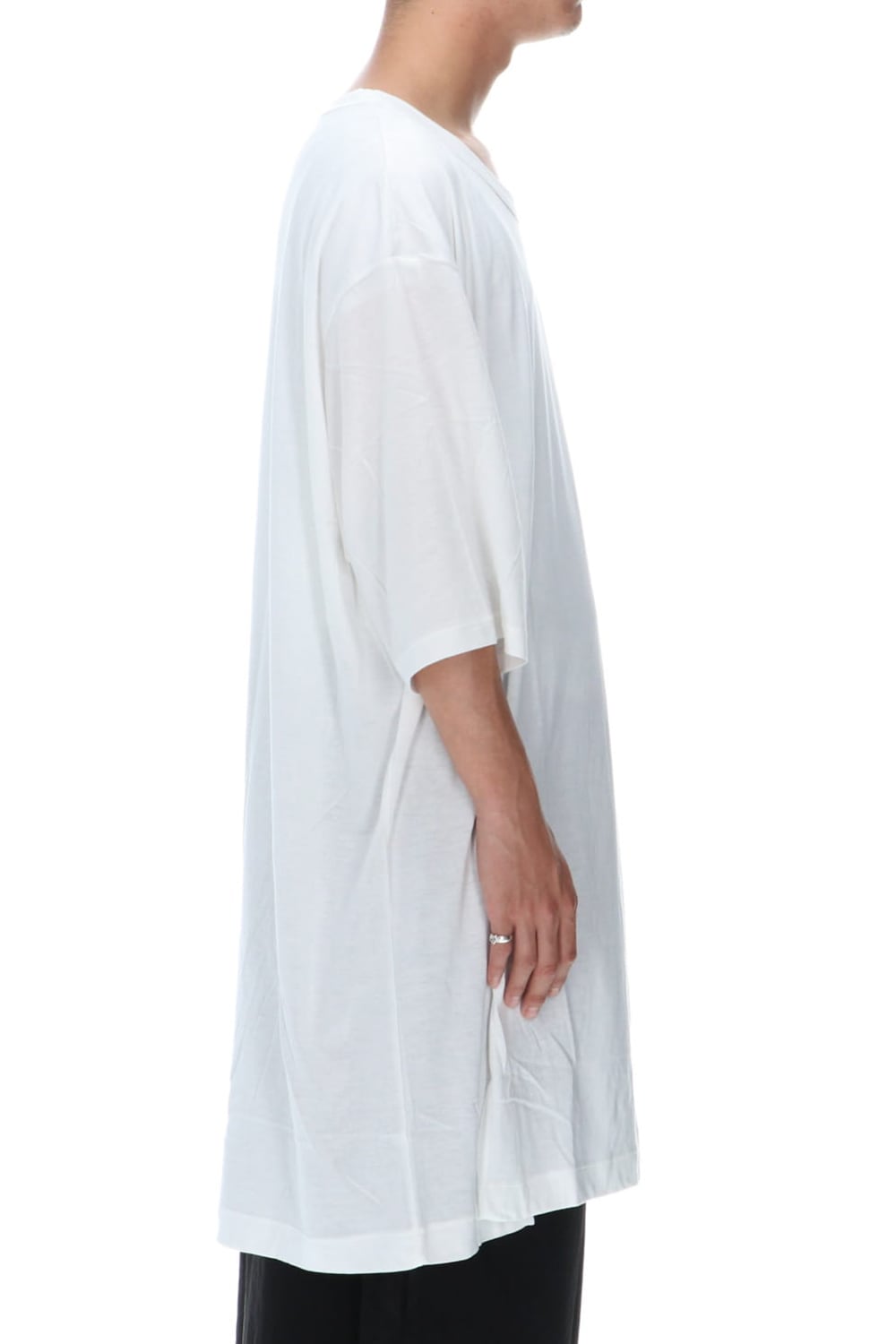 Jumbo cut-sew short White