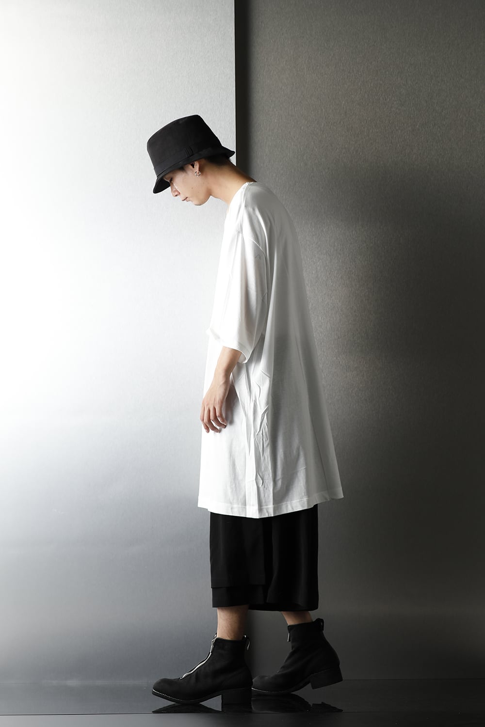 Jumbo cut-sew short White