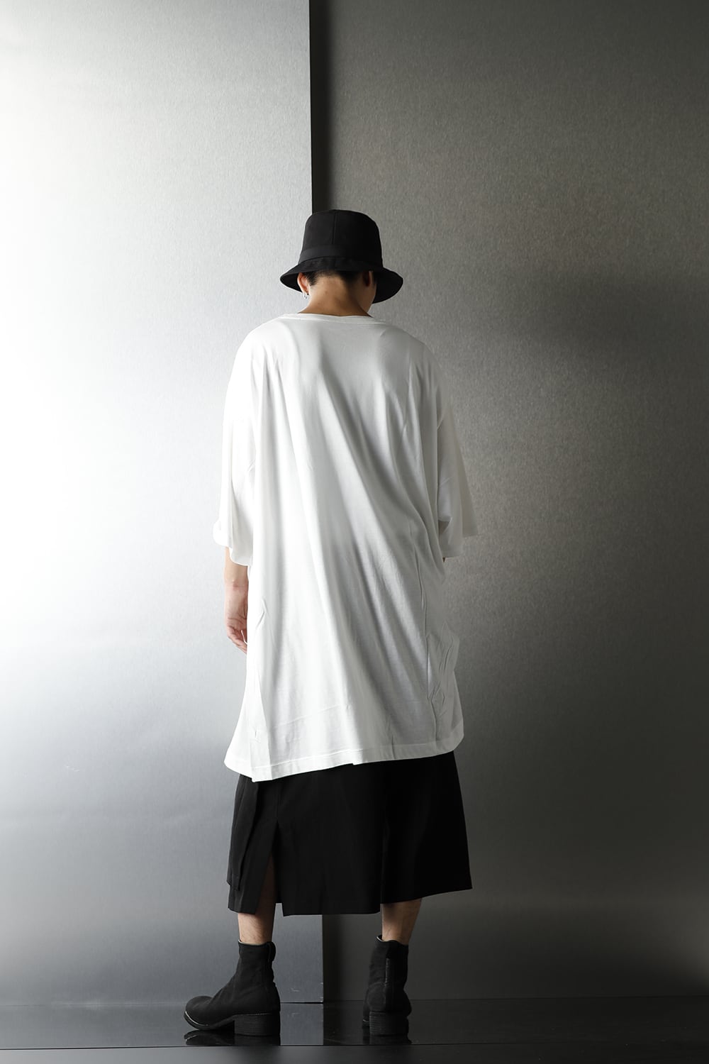 Jumbo cut-sew short White