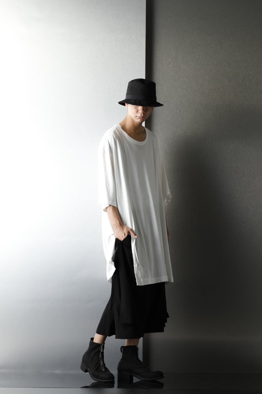 Jumbo cut-sew short White