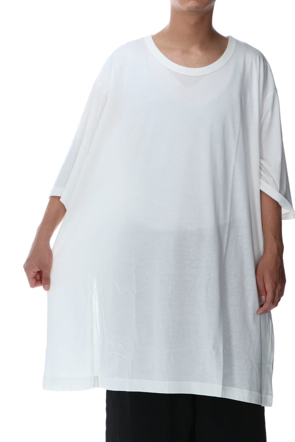 Jumbo cut-sew short White