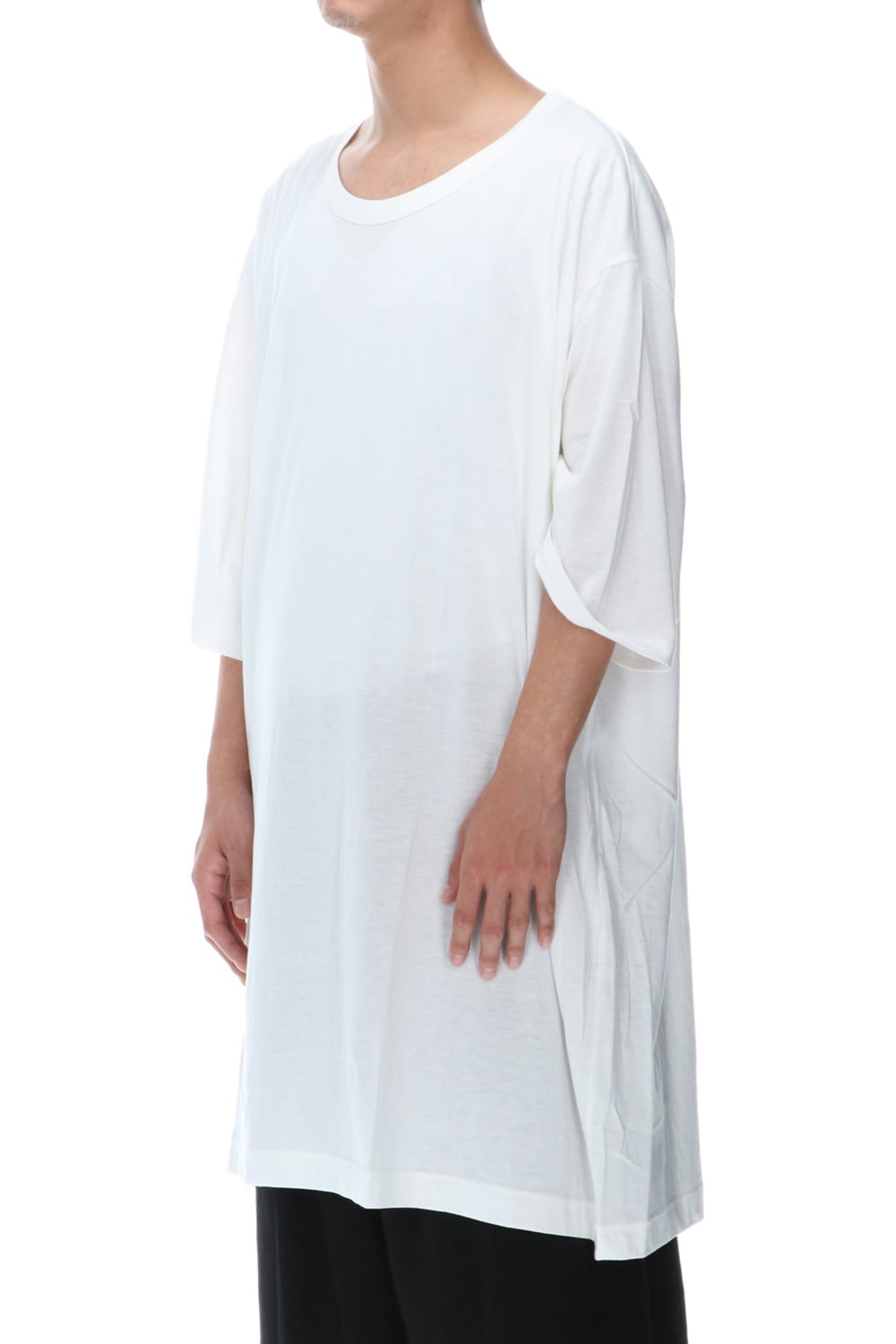 Jumbo cut-sew short White