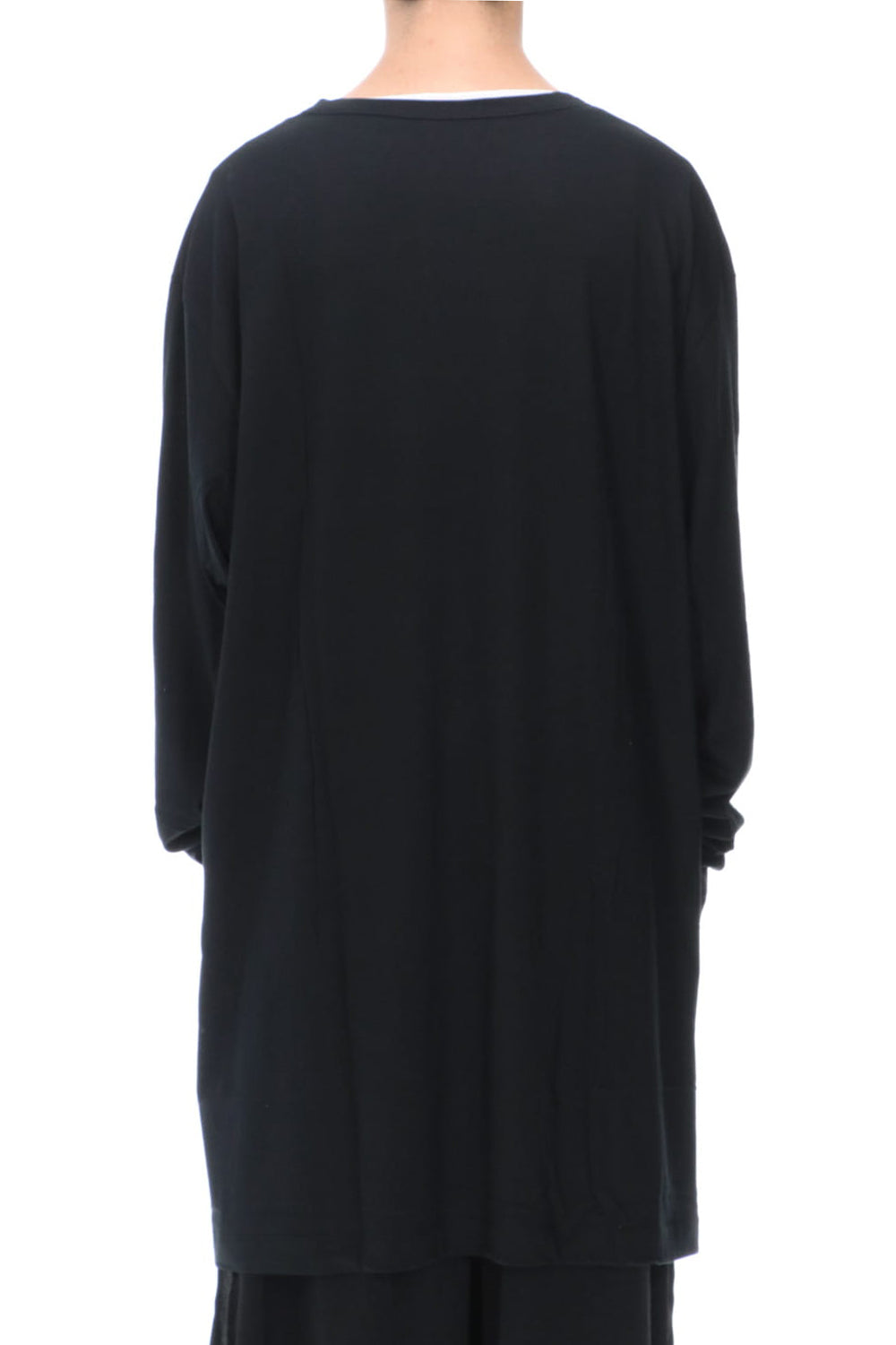 Jumbo cut-sew long Black