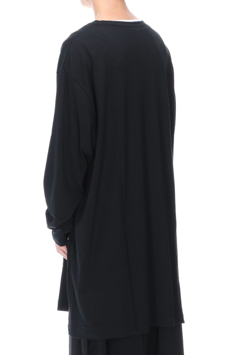 Jumbo cut-sew long Black