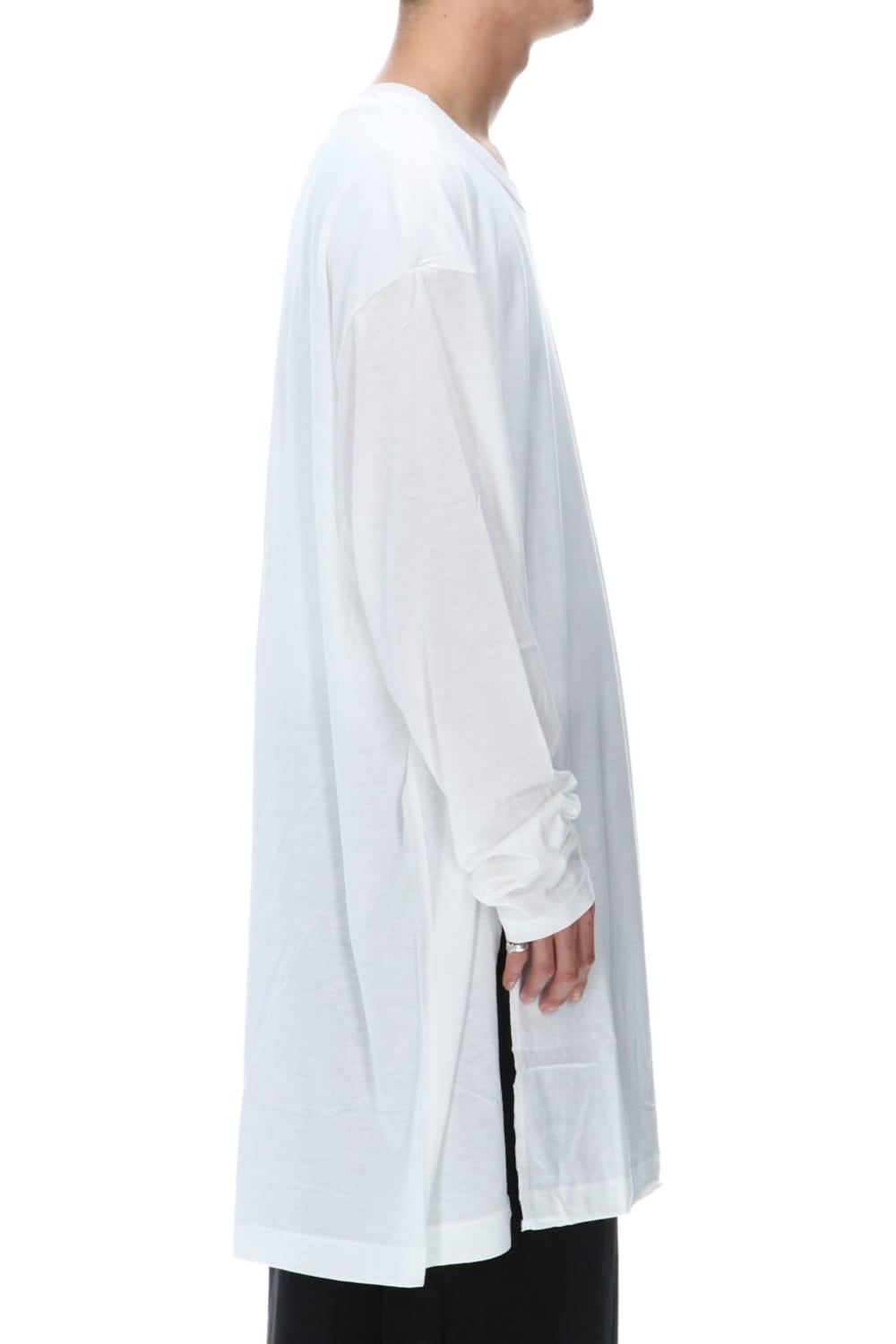 Jumbo cut-sew long White