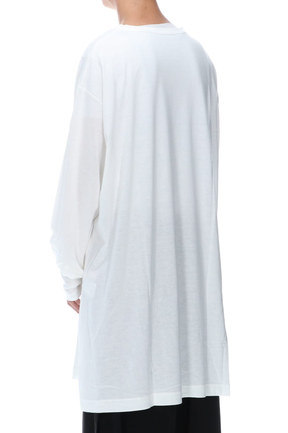 Jumbo cut-sew long White