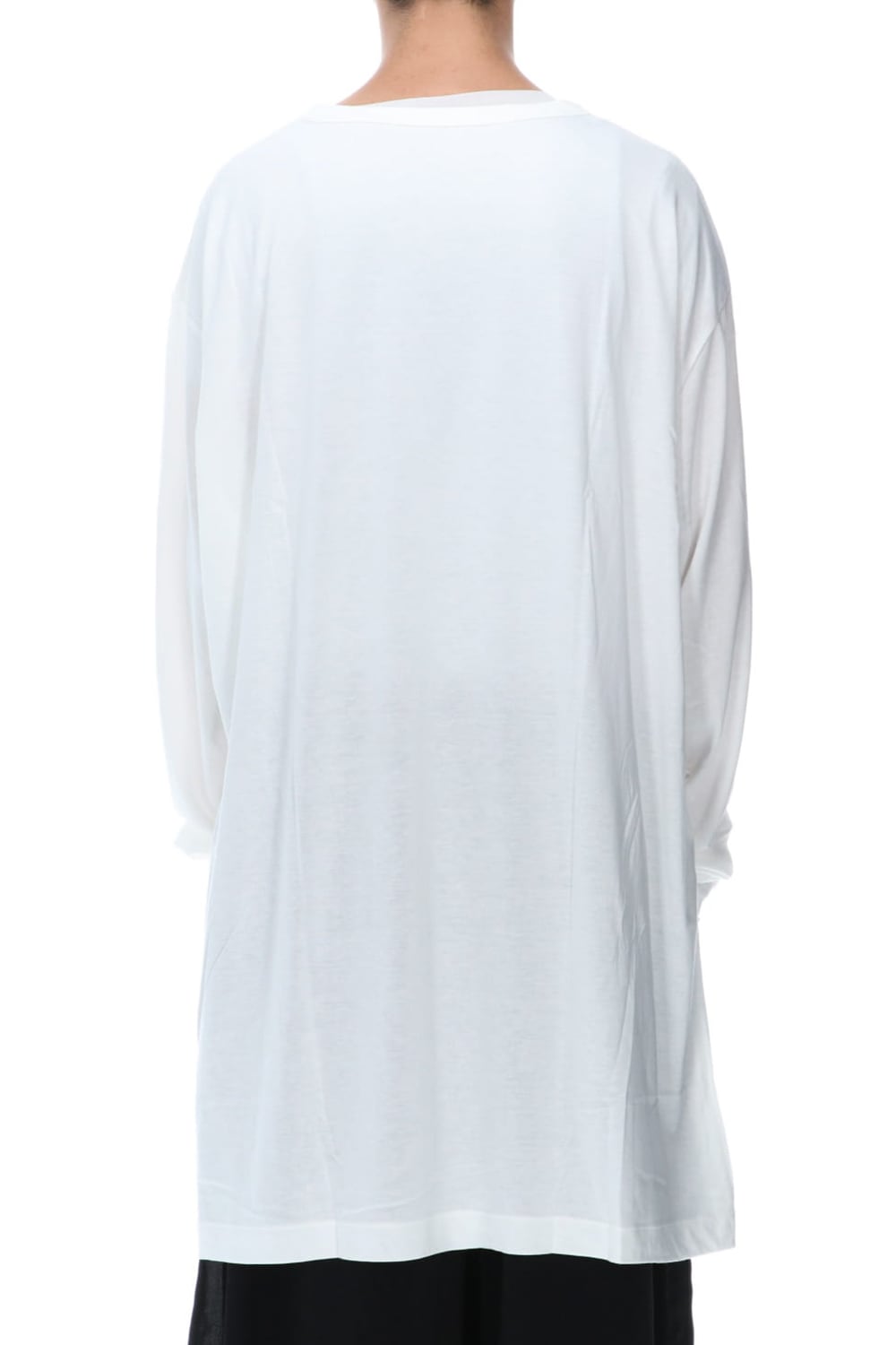 Jumbo cut-sew long White