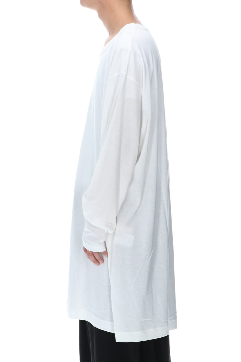 Jumbo cut-sew long White