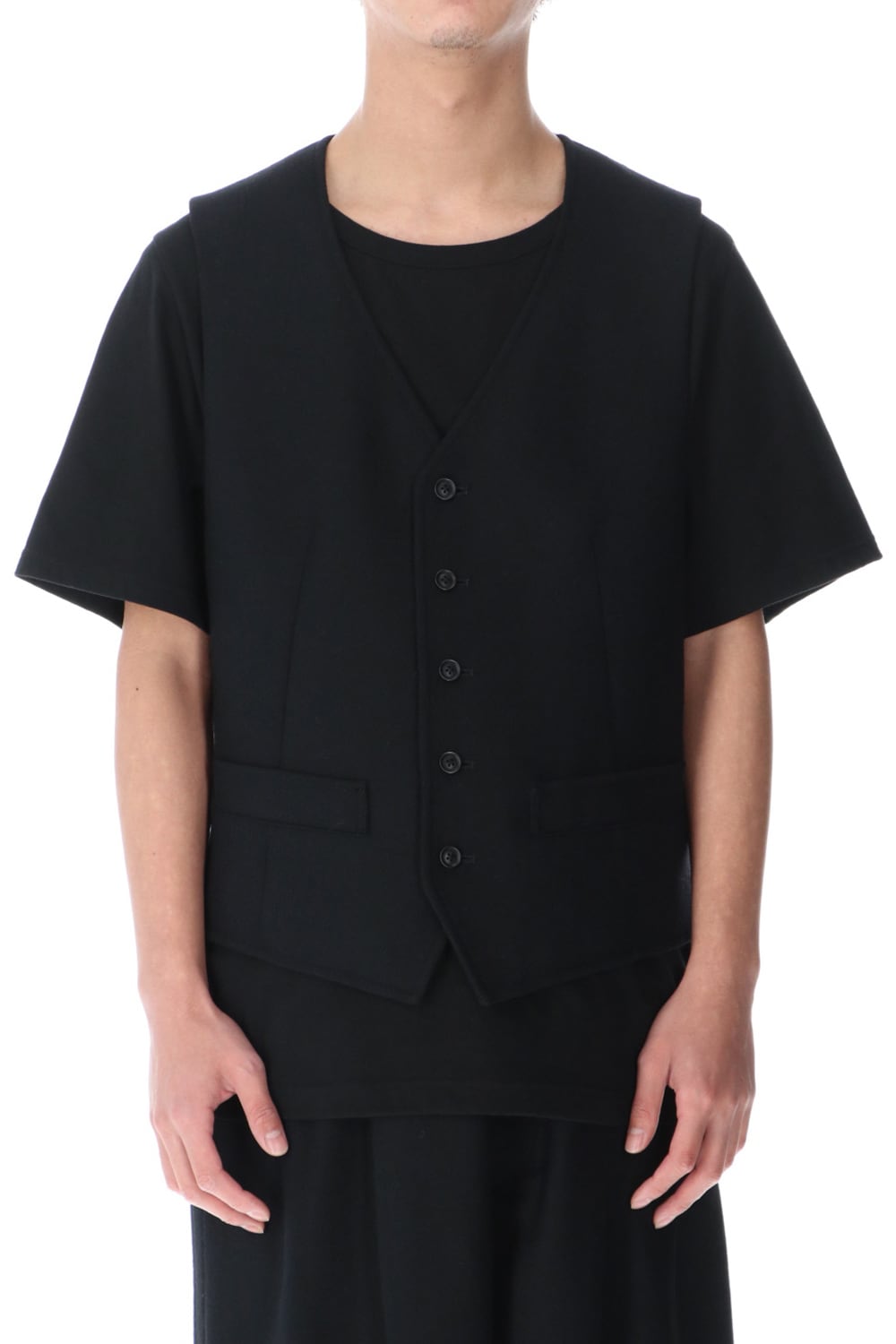Five Buttons Singl Vest