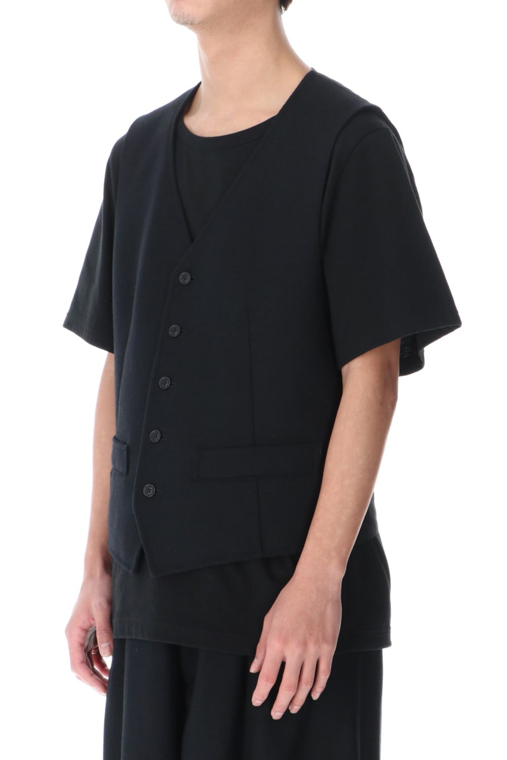 Five Buttons Singl Vest