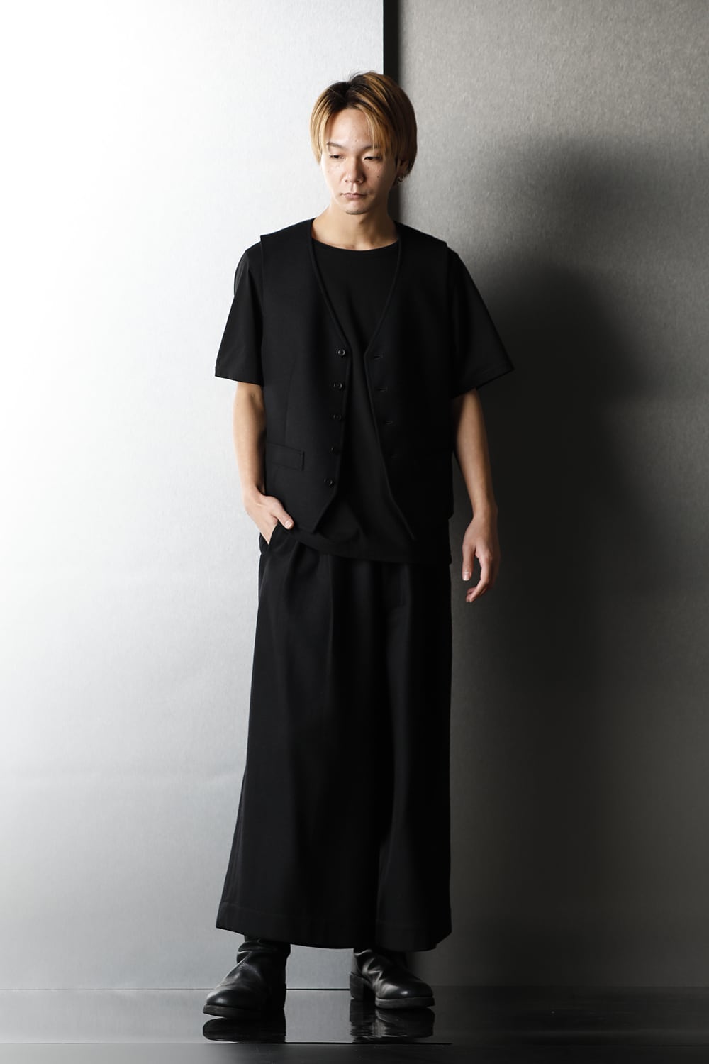 Five Buttons Singl Vest