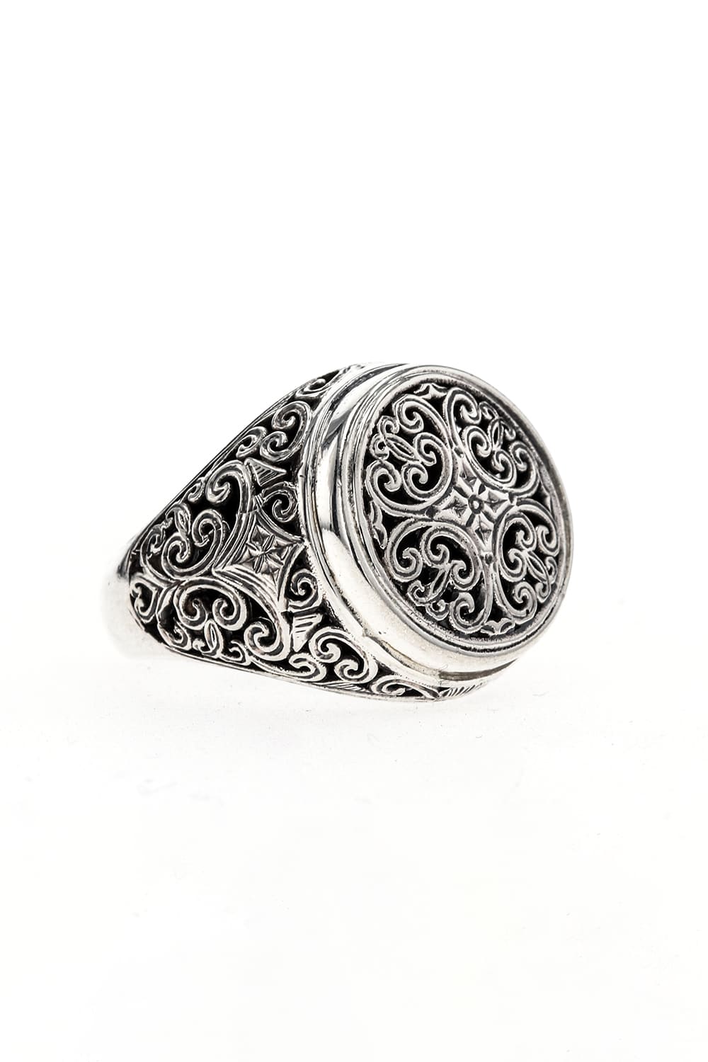 GR13 - Mediterranean Round Shape Ring