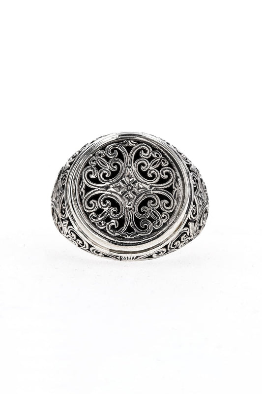 GR13 - Mediterranean Round Shape Ring