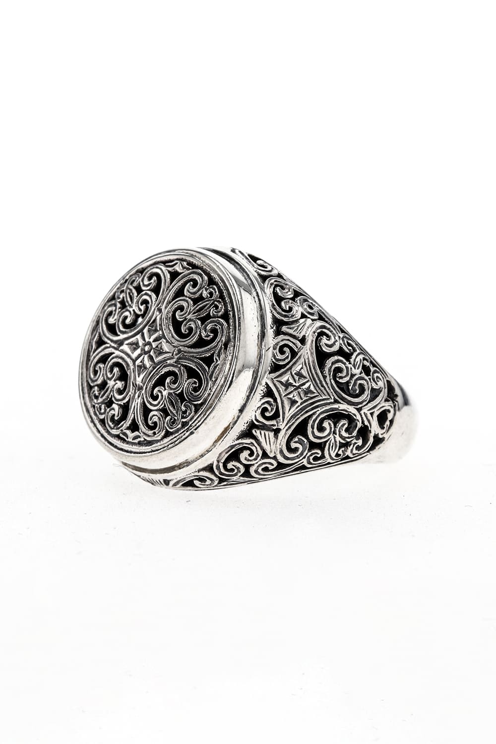 GR13 - Mediterranean Round Shape Ring