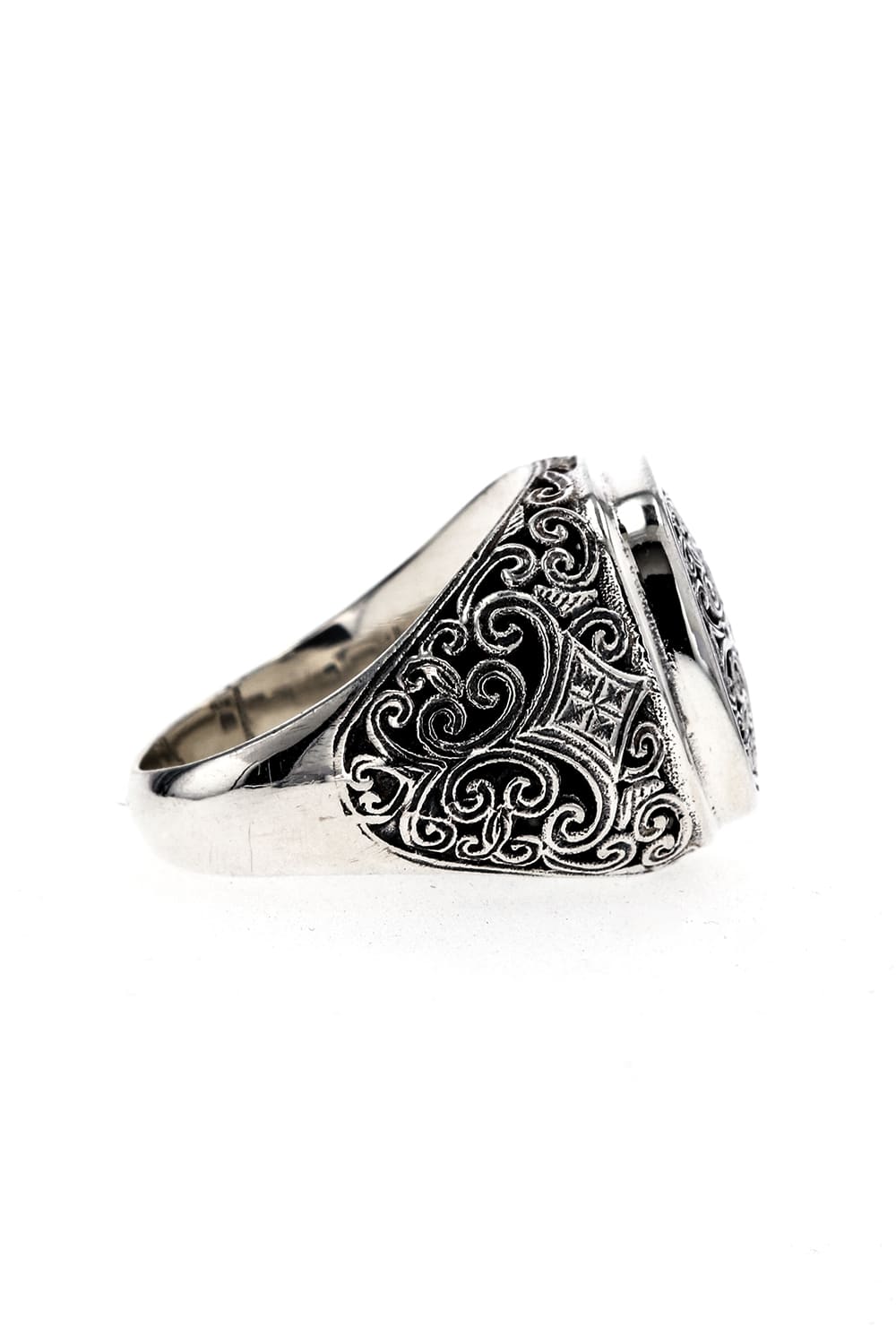 GR14 - Mediterranean Square Shape Ring