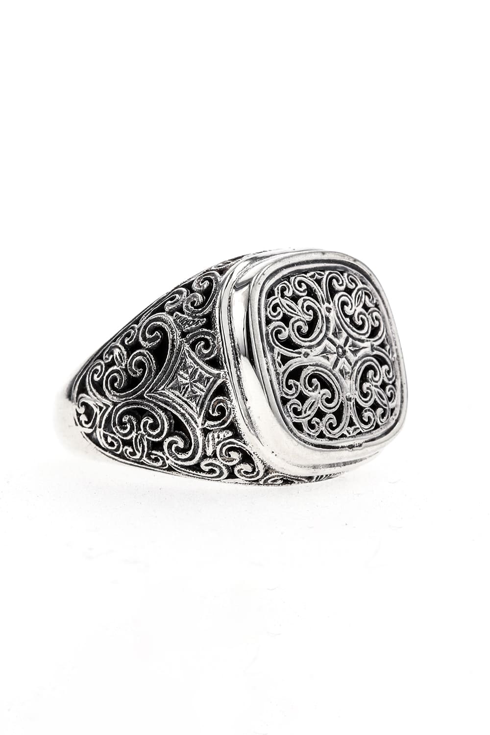 GR14 - Mediterranean Square Shape Ring