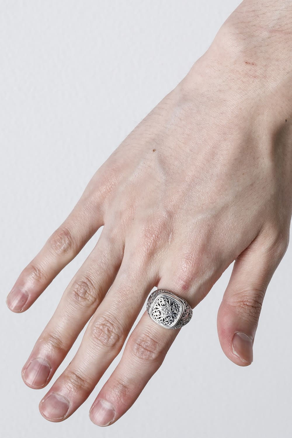 GR14 - Mediterranean Square Shape Ring