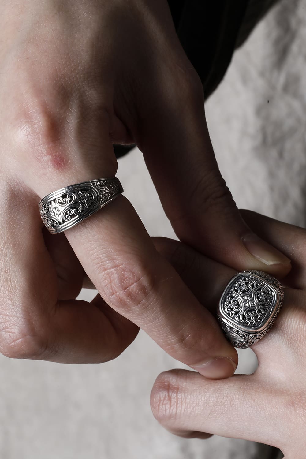 GR14 - Mediterranean Square Shape Ring