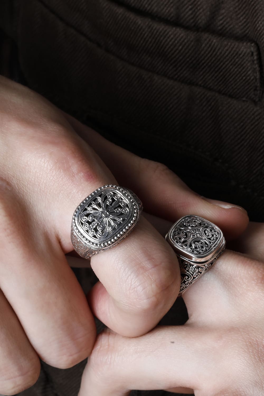 GR14 - Mediterranean Square Shape Ring