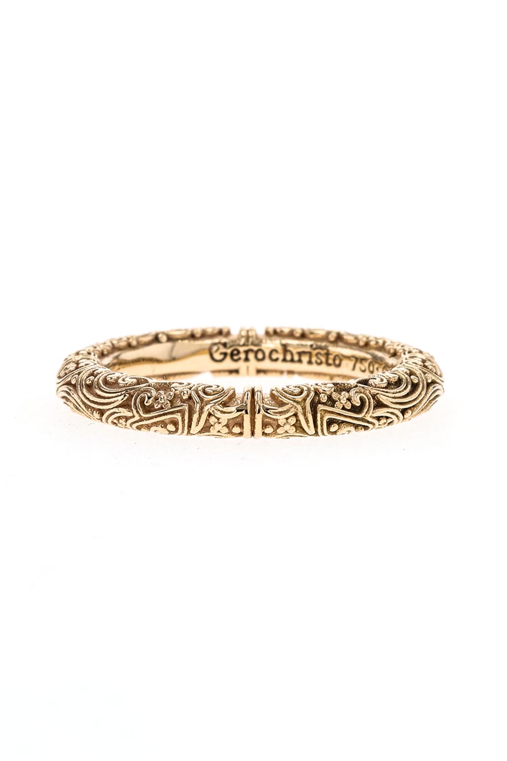 GR25 - Gold Band Ring Gold