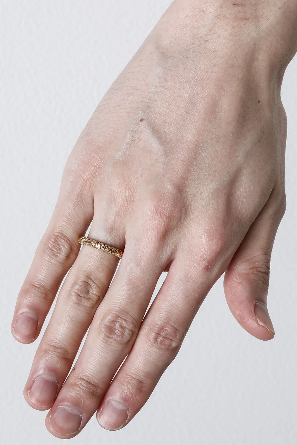 GR25 - Gold Band Ring Gold