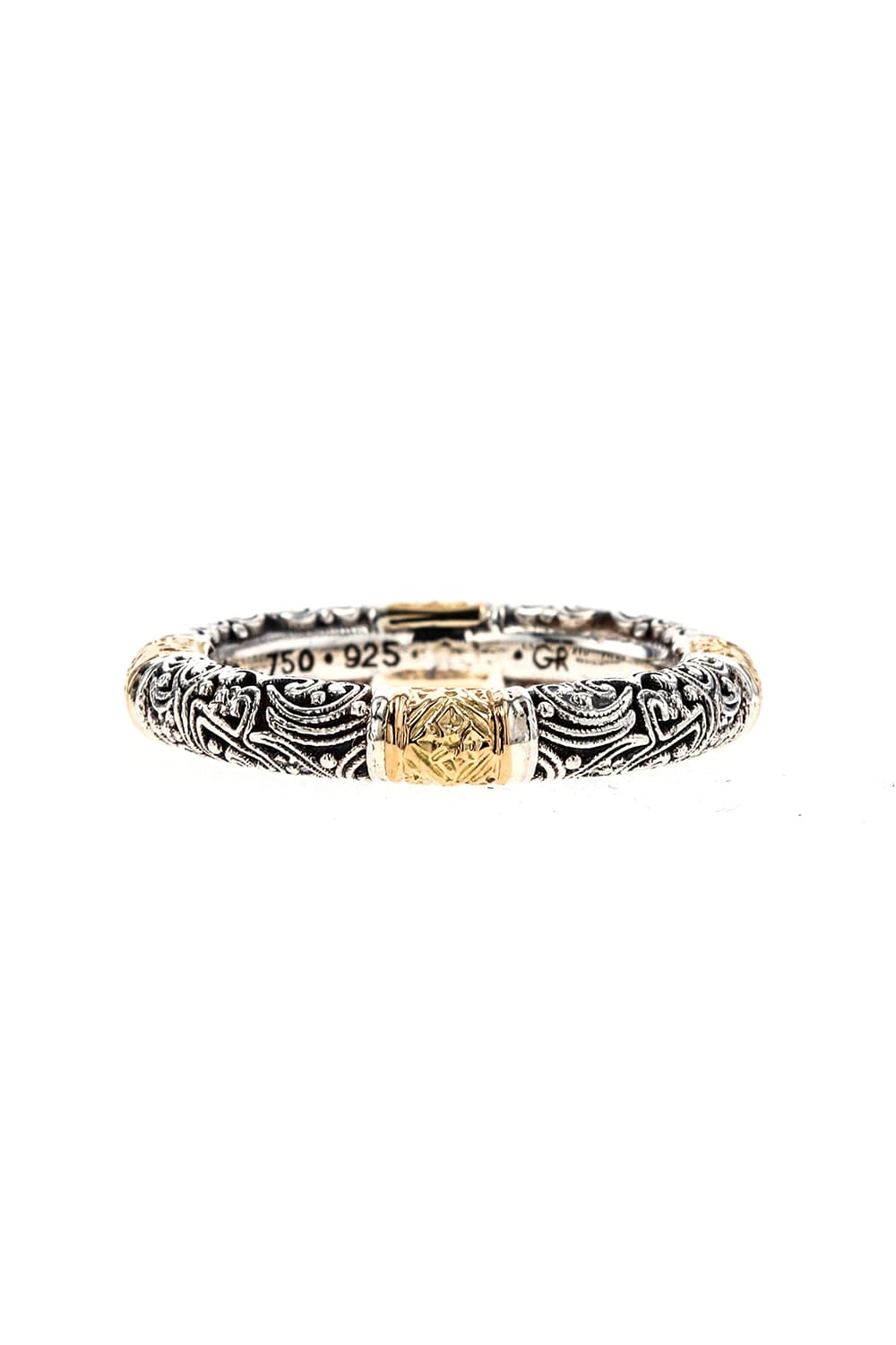 GR41 - Band Ring Silver Gold