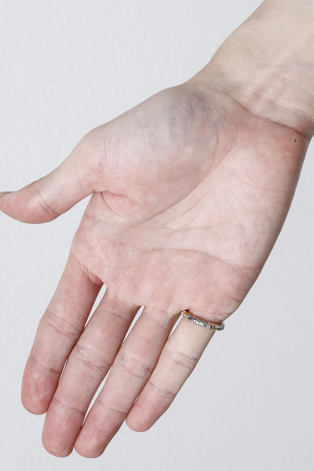 GR41 - Band Ring Silver Gold