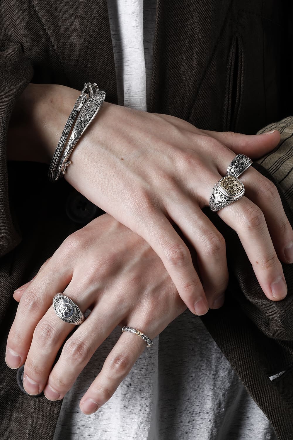 GR62 - Athena the Goddess Symbol Ring