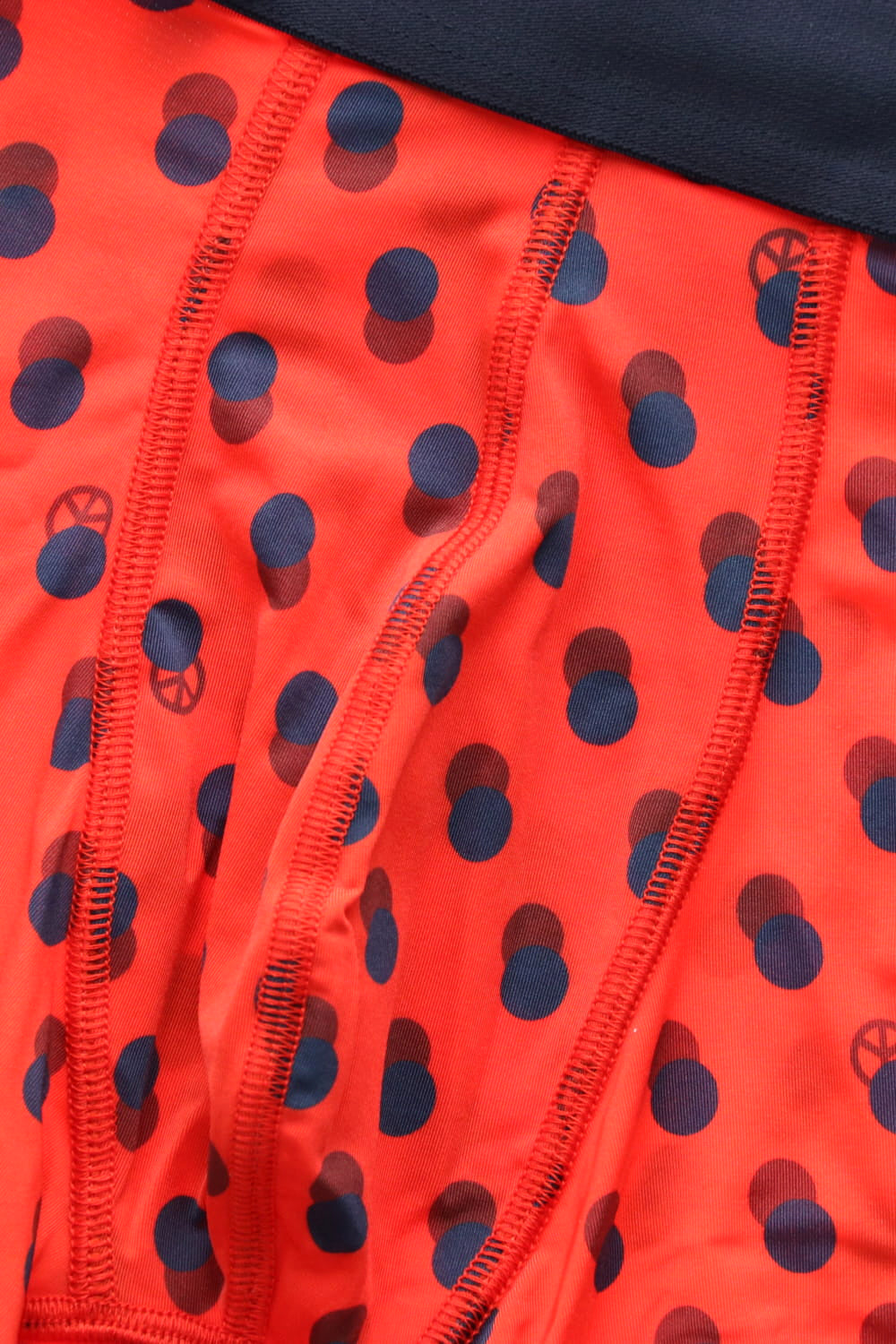 Peace Short Boxer Red