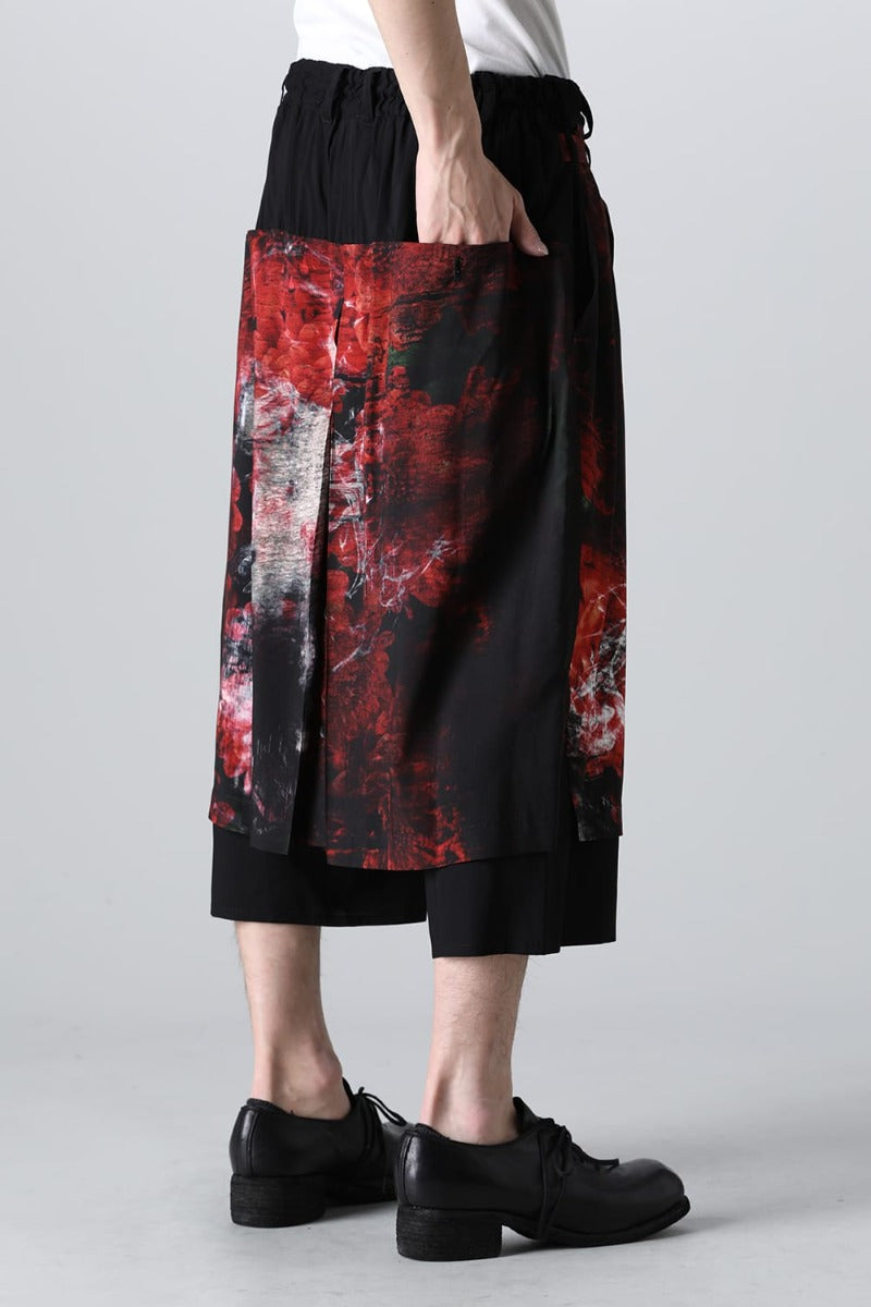 Enka(Flower) 3Way Wrap Pants