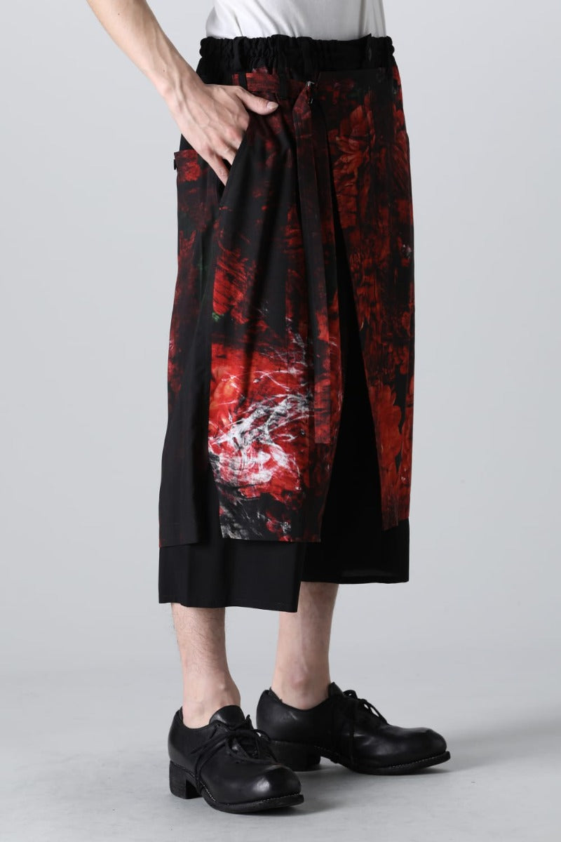 Enka(Flower) 3Way Wrap Pants